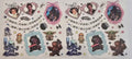 Star Wars character wrap design with Princess Leia, Han Solo, R2-D2, Grogu, Chewbacca, and other characters.