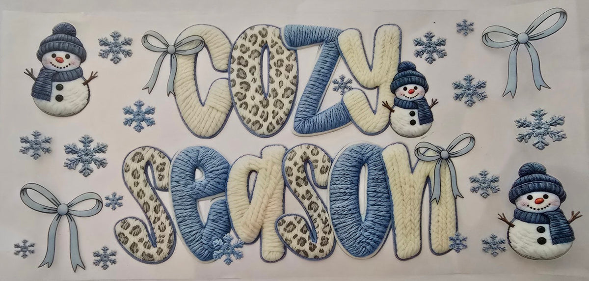 Cozy Season Snowmen Wrap