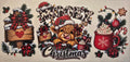 Mooey Christmas Highland Cow Wrap