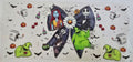 Nightmare Before Christmas characters in a Halloween collage