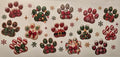 Christmas Paw Prints Wrap