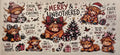 Merry & Unbothered Highland Cows Wrap