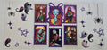 Sally Nightmare Before Christmas stamp collage