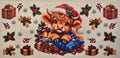 Santa Highland Calf with Gifts Wrap