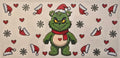 Grinch Christmas Bear Wrap