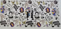 Wednesday and Thing Nevermore collage with Halloween details