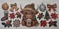 Leopard Bling Highland Cow Cocoa Wrap