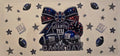 New York Giants jeweled bow Game Day wrap