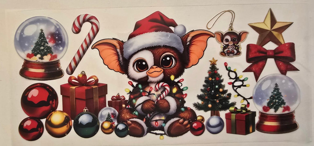 Gizmo Christmas Snowglobes Wrap