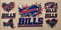 Buffalo Bills Classic Splatter Logo Wrap
