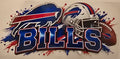 Buffalo Bills Helmet Logo Wrap