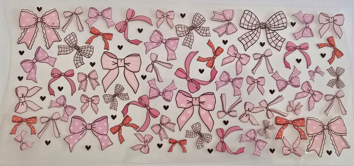 Bows Designer Girly wrap design 3