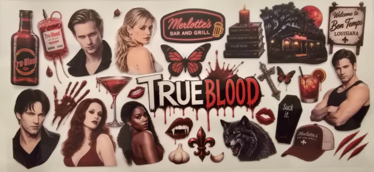 True Blood Collage Wrap