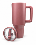 40 oz stainless steel tumbler - Dusty Rose