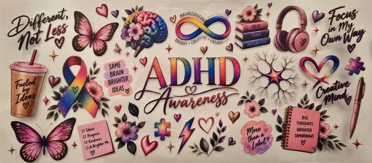 ADHD awareness wrap