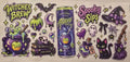 Alani Witches Brew spooky sips Halloween wrap design