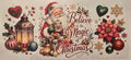 Believe in the Magic of Christmas wrap