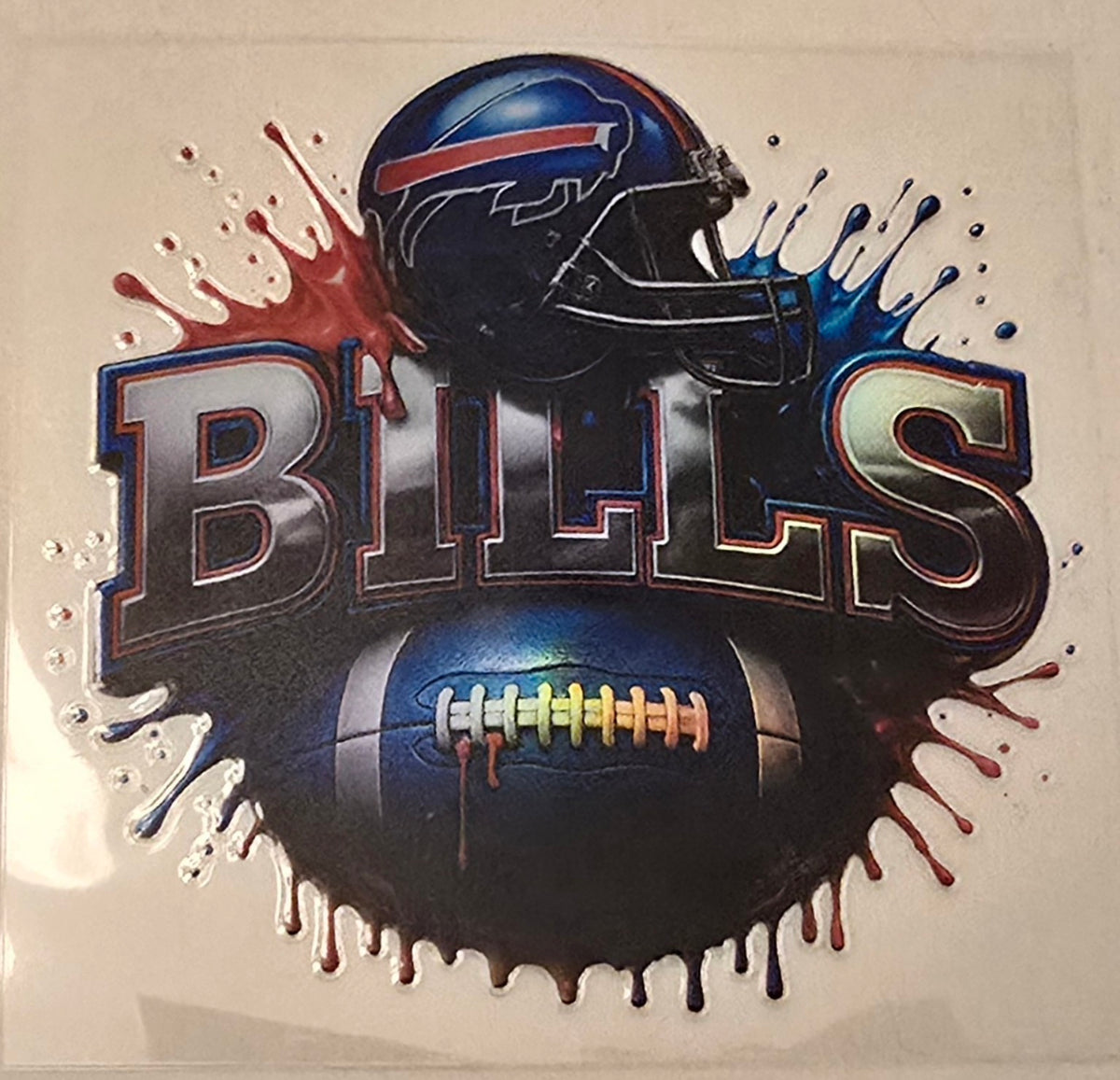 Buffalo Bills Football Holographic Wrap