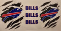 Buffalo Bills Ripped Logo Wrap