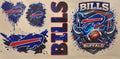 Buffalo Bills splatter shield wrap