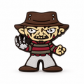 Chibi horror villain 3D straw topper