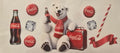 Coca-Cola polar bear cooler winter wrap