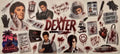 Dexter blood splatter collage wrap