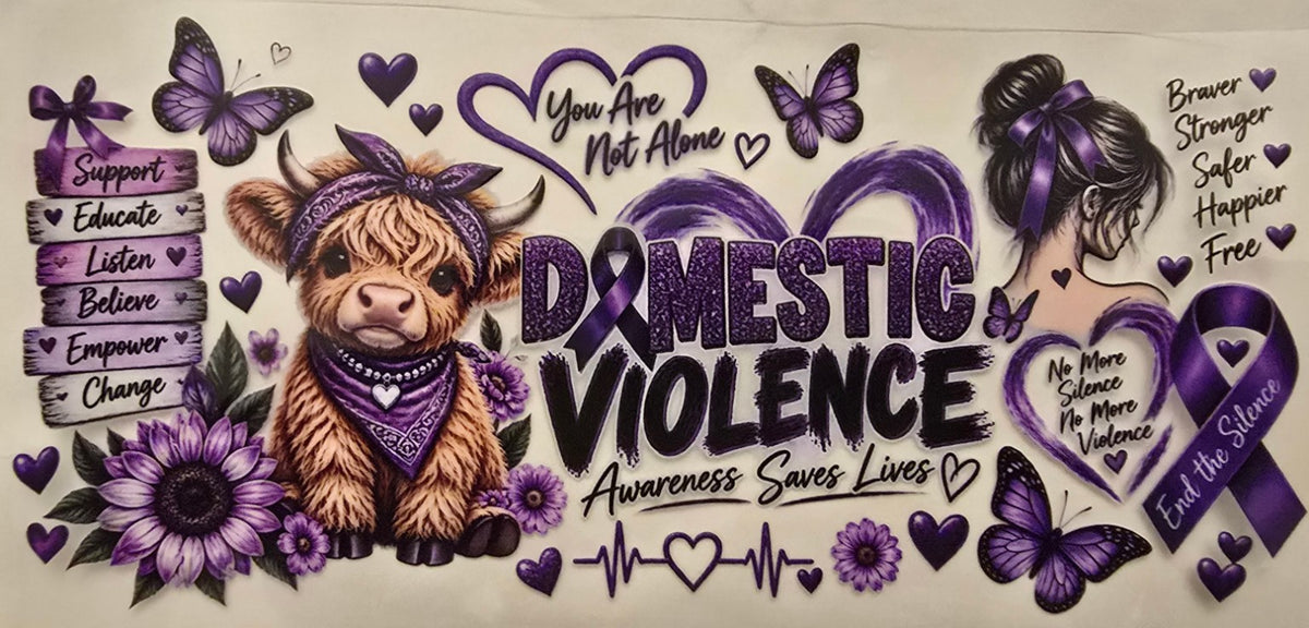 Domestic violence awareness wrap
