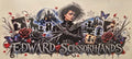 Edward Scissorhands Collage Wrap