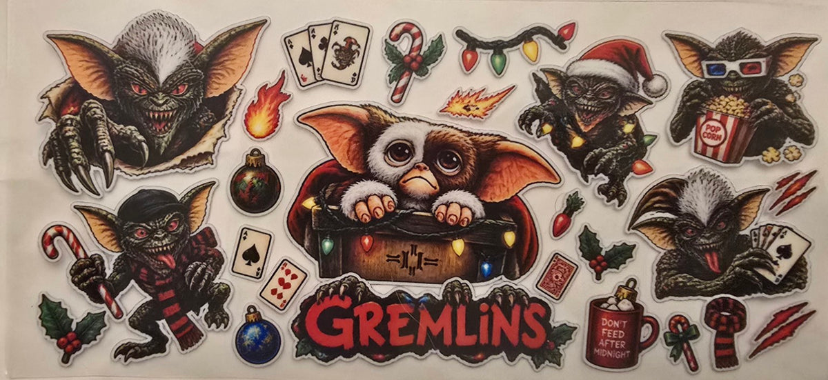 Gremlins Collage Wrap