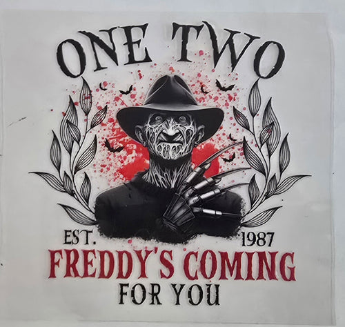 Freddy Krueger One Two Halloween wrap
