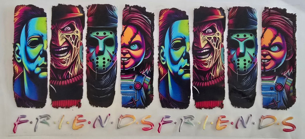 129 Halloween Horror Friends Characters