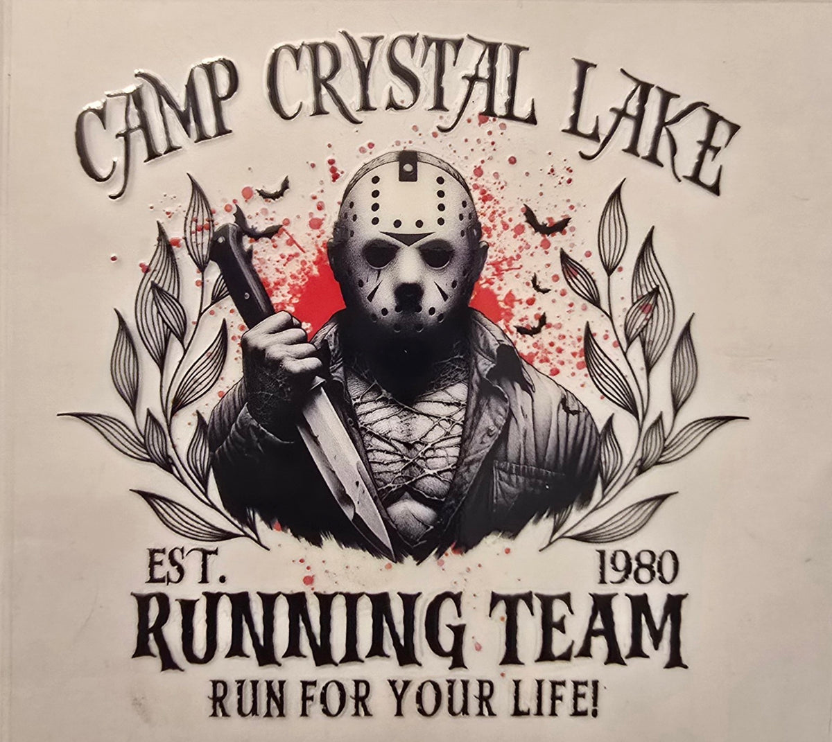 Camp Crystal Lake Jason Halloween wrap