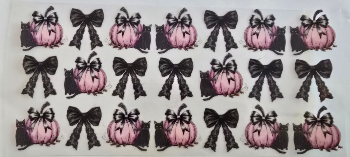 111 Halloween Ghosts with Bows