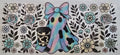 112 Halloween Floral Ghost