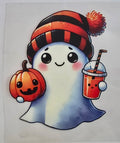 108 Halloween Ghost Pumpkin Drink