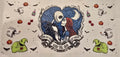 Halloween Jack and Sally with Kiss Till Our Last Breath banner