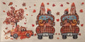 Happy Fall Cats Truck Wrap