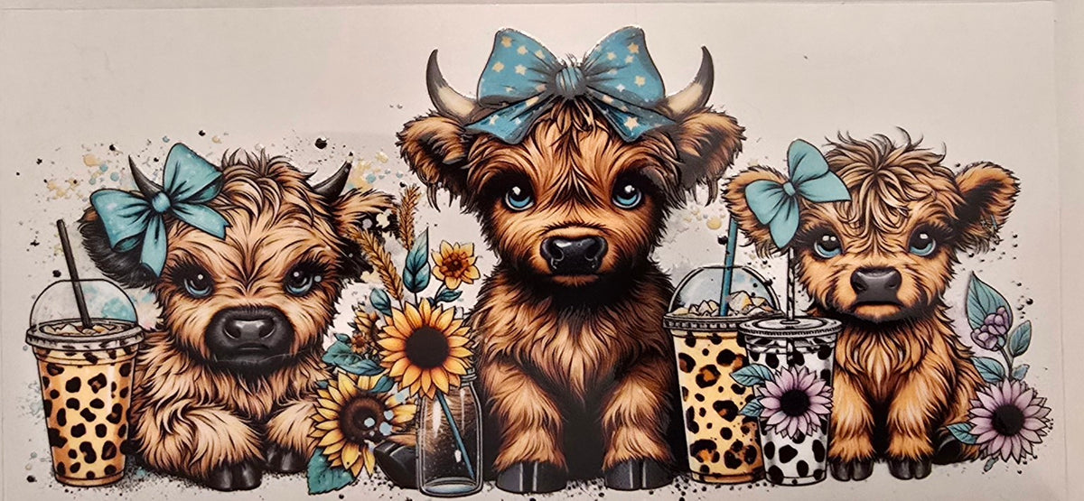 Highland Cow wrap 82