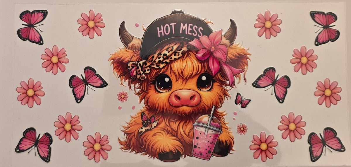 Highland Cow wrap 86