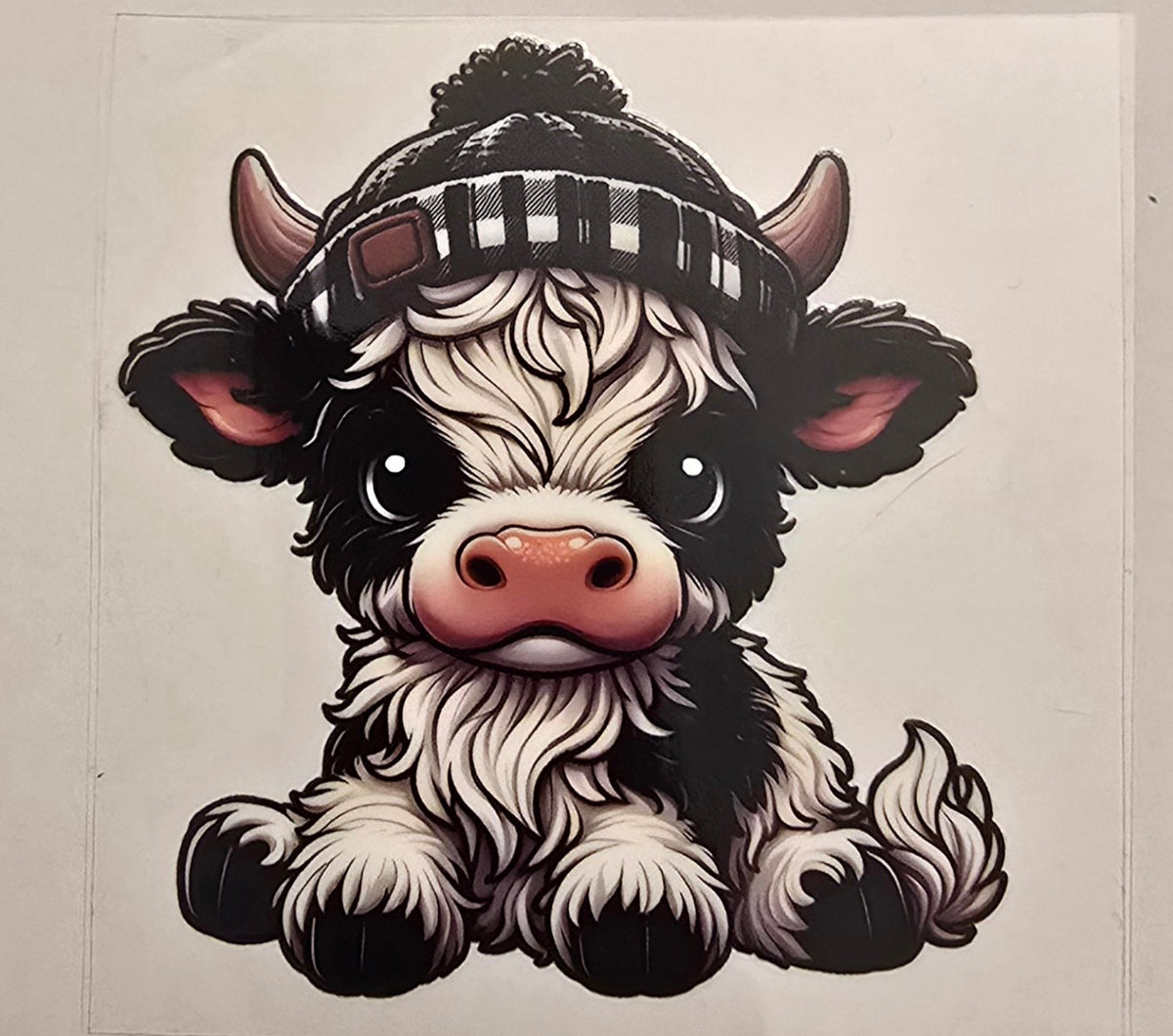 Highland Cow wrap 96