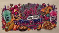Just a Girl Who Loves Taco Bell Wrap