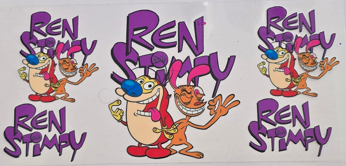 Ren Stimpy wrap design