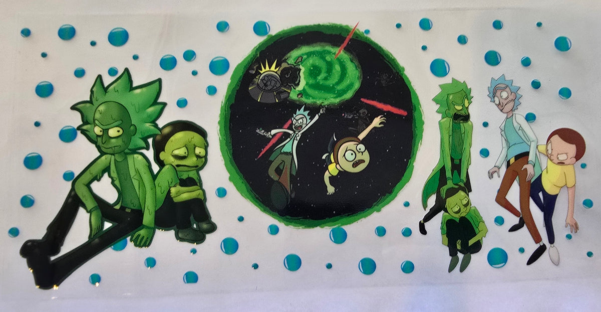 Rick & Morty wrap design
