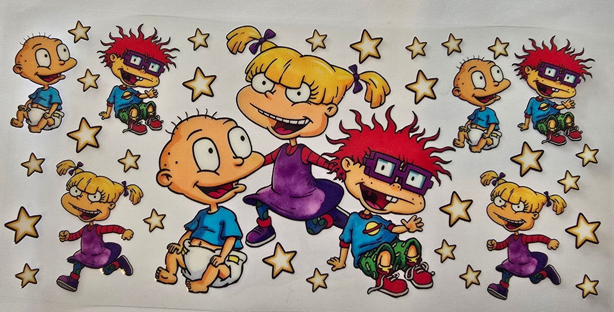 Rugrats wrap design