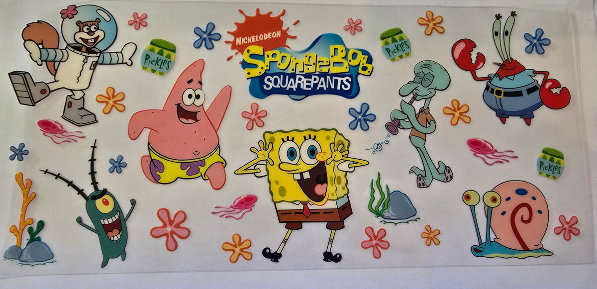 SpongeBob wrap design