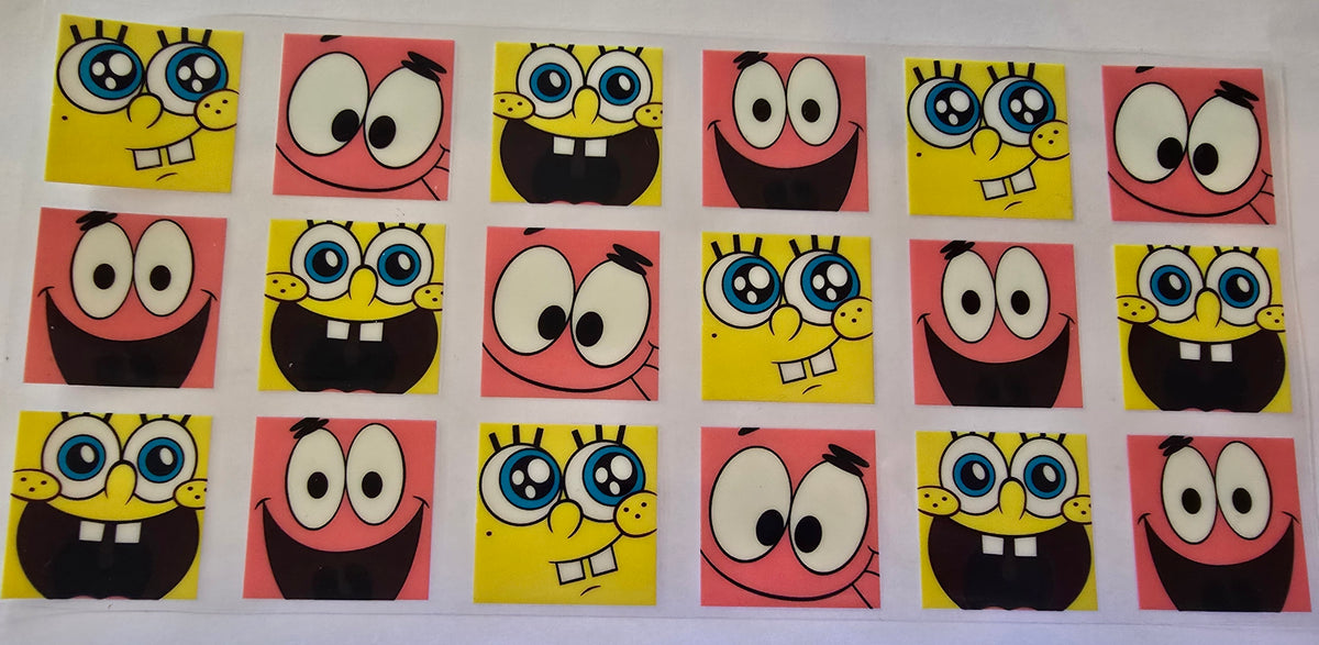 SpongeBob and Patrick wrap design