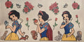 Snow White, woodland animals, birds, and roses wrap