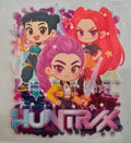 K-pop demon hunters Huntrix wrap design