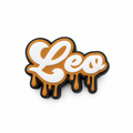 Leo 3D Straw Topper